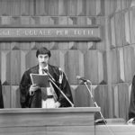 8 luglio 1988. Il presidente del Tribunale dà lettura del dispositivo della sentenza.