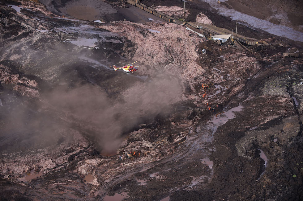 Brumadinho, Brasile, 25 gennaio 2019 (Bruno Correia/Nitro via AP)