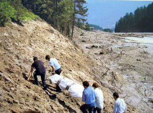 Nell'opera di soccorso e di recupero delle salme si prodigarono anche centinaia di volontari.