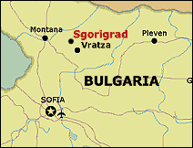 Sofia, Vratza e Sgorigrad.